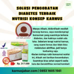 0853.1605.1561 TERBUKTI Obat Diabetes Melitus Tipe 2 Yang Bagus Dan Aman Nutrisi Konsep Karnus Siap Kirim Tanggamus Lampung