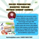 0853.1605.1561 MUJARAB Obat Diabetes Tipe 2 Yang Bagus Dan Aman Paket Nutrisi Karnus Bisa dikirim Kampar Riau