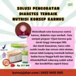 0853.1605.1561 TERBUKTI Obat Gula Diabetes Melitus Tipe 1 Dan 2 Yang Bagus Dan Aman Nutrisi Karnus Bisa dikirim Sragen Jawa Tengah